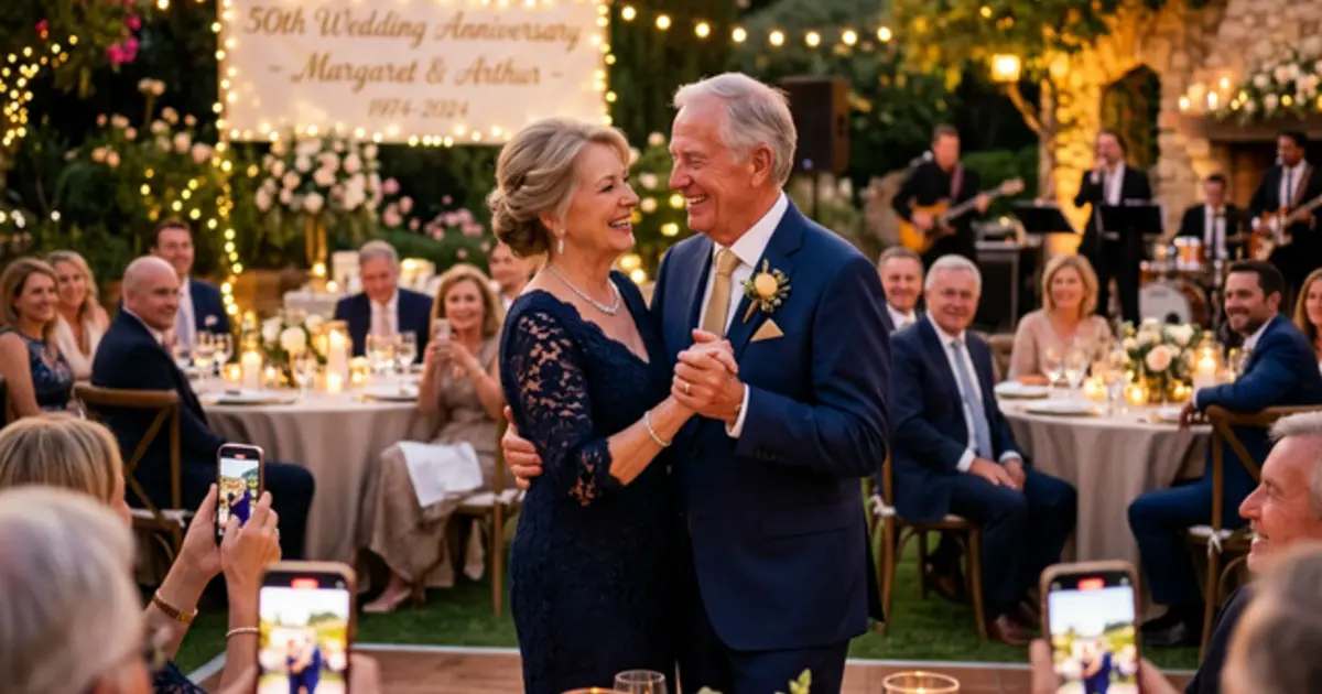 Anniversary Party Photo Sharing