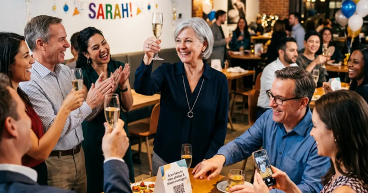 Retirement Party Photo Sharing